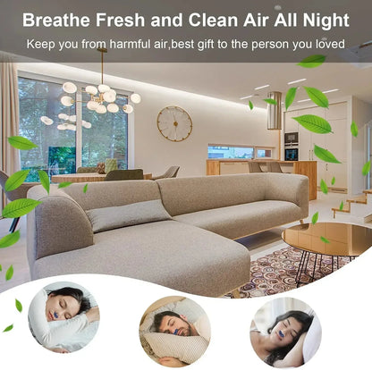 Micro CPAP Travel Machine Hoseless Anti Snoring Device