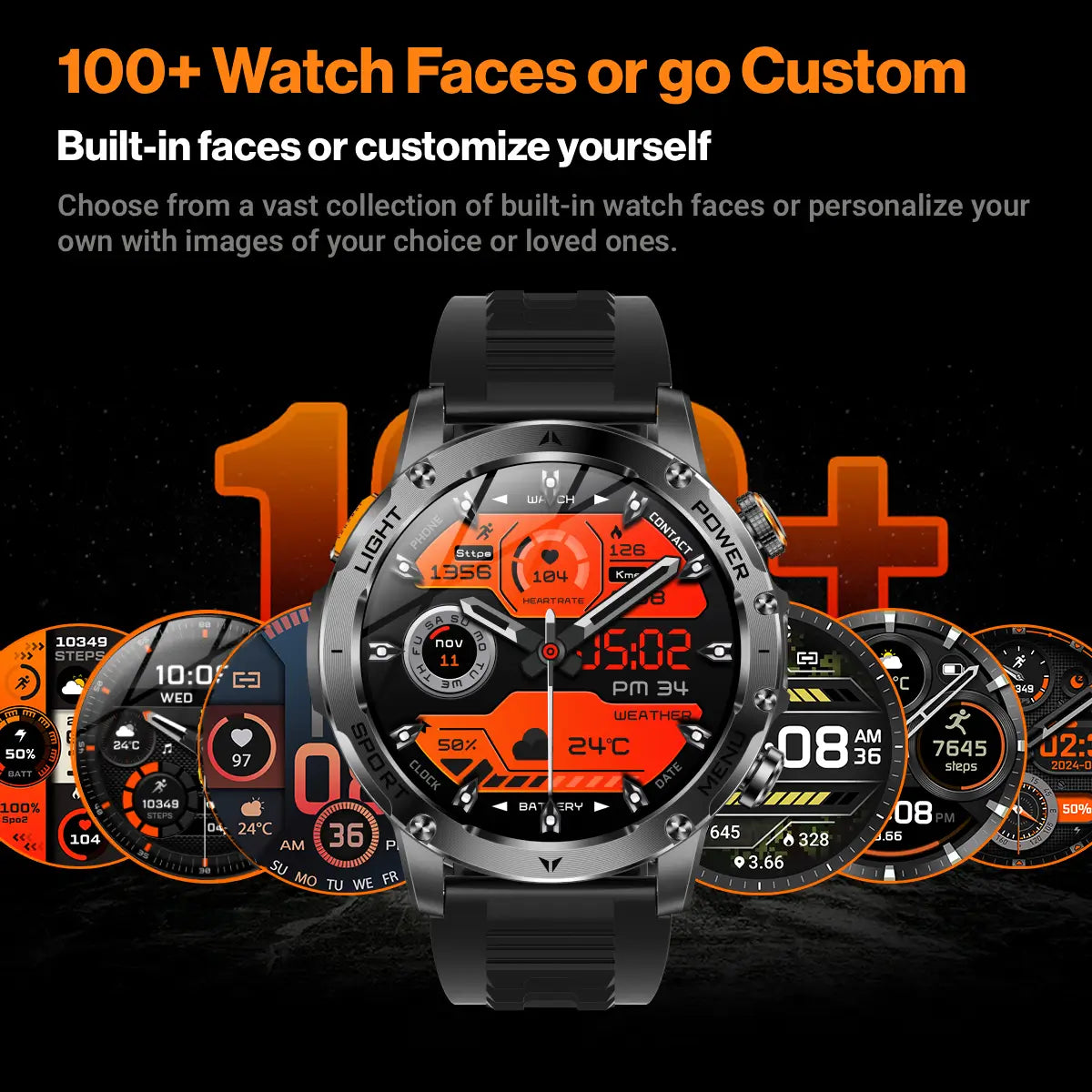 custom faces smartwatch