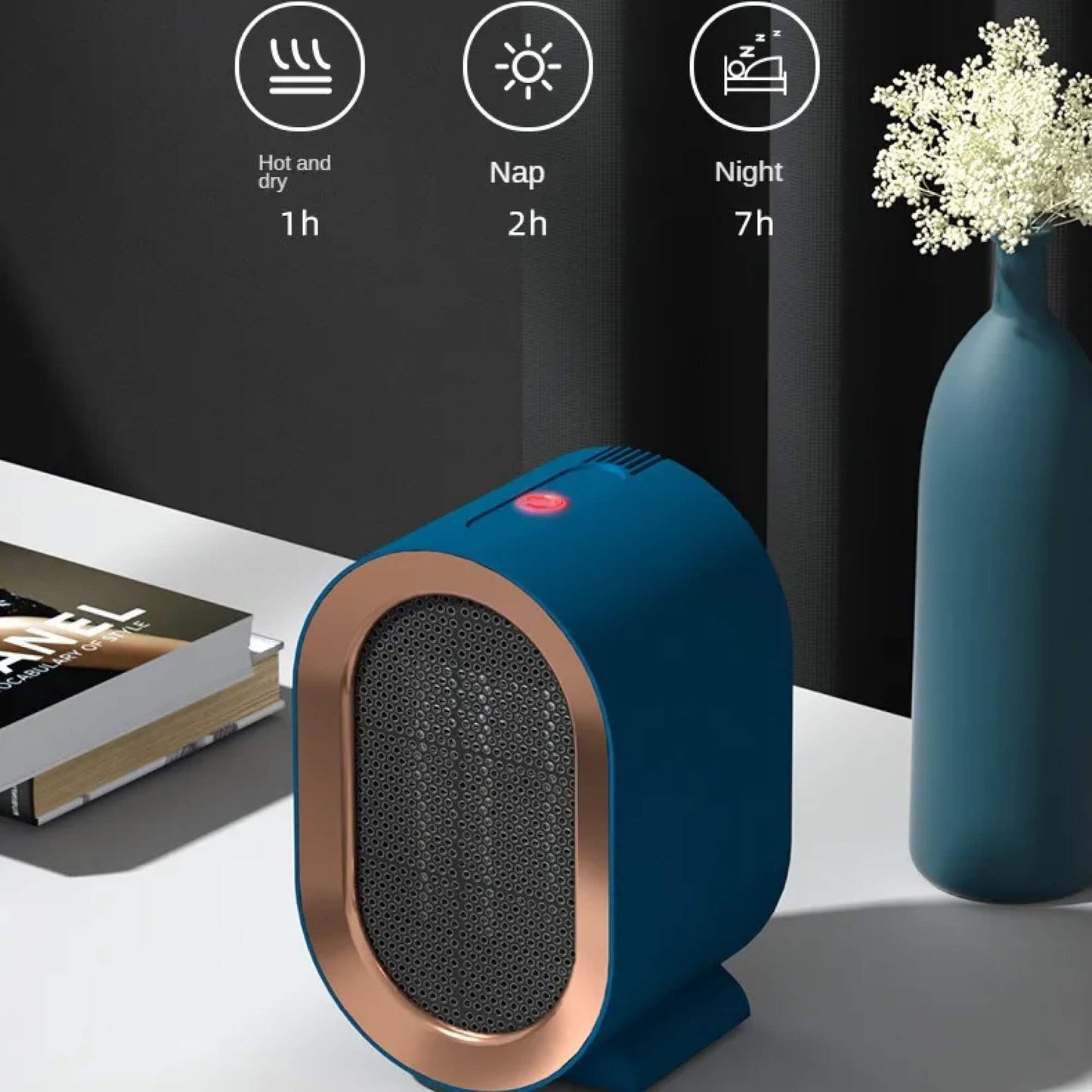 Space Heater Small Ceramic Energy Efficient Fall 2025 Cozy Warmth For Any Room Living Room