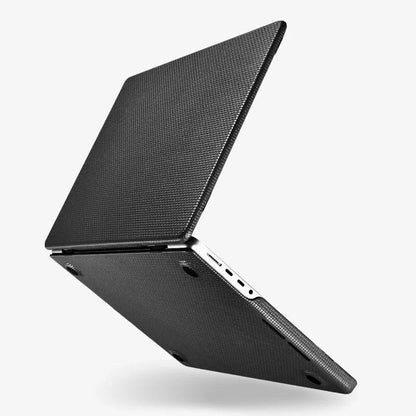 MacBook Pro Leather Case 14 16 Inch Textured Slim Shell