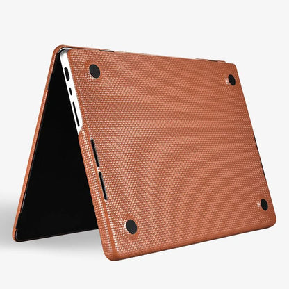 MacBook Pro Leather Case 14 16 Inch Textured Slim Shell