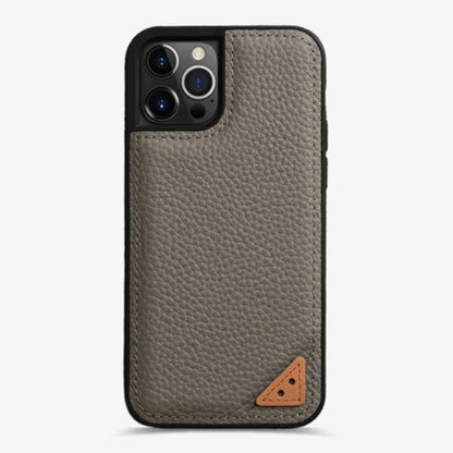 Leather Iphone 13 Case Red Slim Luxury Protective Cover