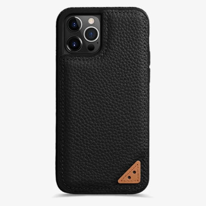 Leather Iphone 13 Case Red Slim Luxury Protective Cover