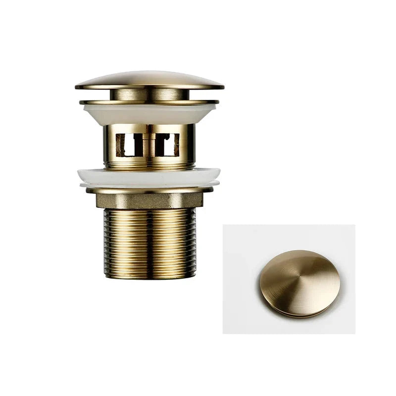 Pop Up Drain Button Sink Stopper Corrosion Resistant Bathroom Accessory For Kitchen Or Bath Modern Renovation 2026