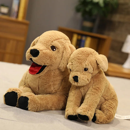 Plush Labrador Dog Realistic Stuffed Toy Birthday Gift
