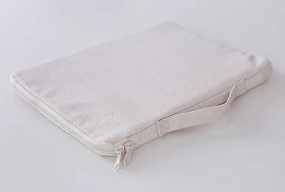 Pencil Case Canvas Kids Stationery Organizer Bag Desk Crayon Holder Back To School 2025 Portable Tidy Workspace