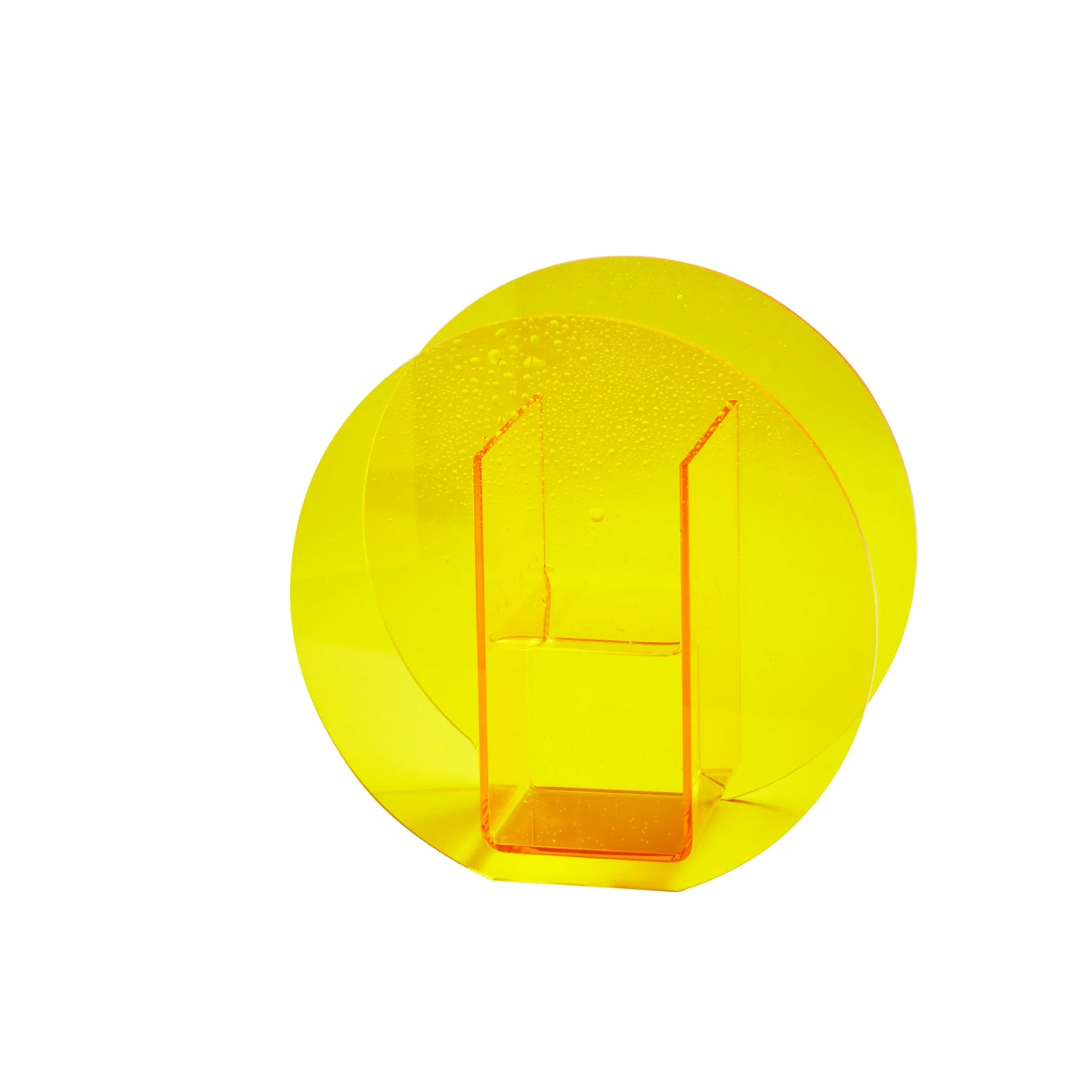 Acrylic Vase M Size Geometric Tabletop Vase Fall 2025 Rainbow Sunlight Reflection Desktop Home Decor Gift