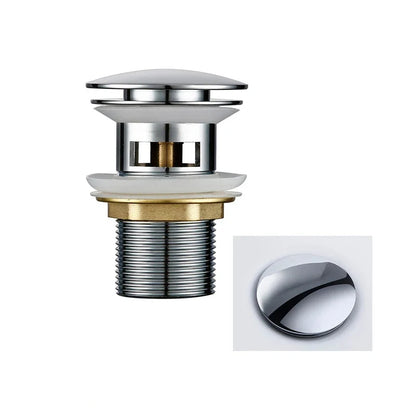 Pop Up Drain Button Sink Stopper Corrosion Resistant Bathroom Accessory For Kitchen Or Bath Modern Renovation 2026