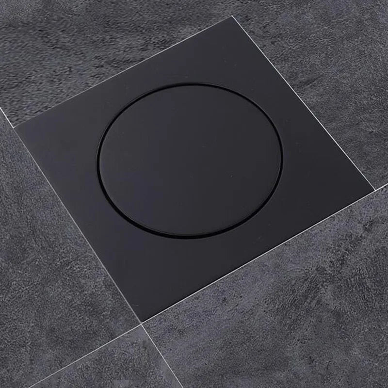 Floor Drain Brass Deodorizing Square Shower Drain Grate Cover 10x10 cm for Modern Bathroom Upgrade 2026