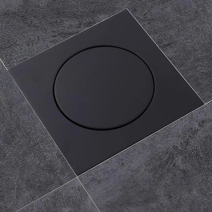 Floor Drain Brass Deodorizing Square Shower Drain Grate Cover 10x10 cm for Modern Bathroom Upgrade 2026