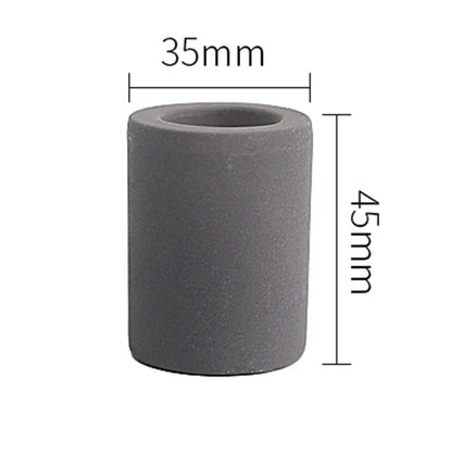 Portable Travel Toothbrush Holder Tool Set - Diatomaceous Earth, Moisture Absorption, Grey