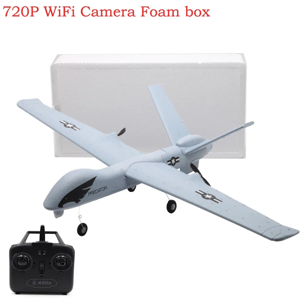 RC Plane Foam Glider 2.4GHz 2CH Remote Control Airplane Hand Launch Glider Fall 2025 Beginner Friendly