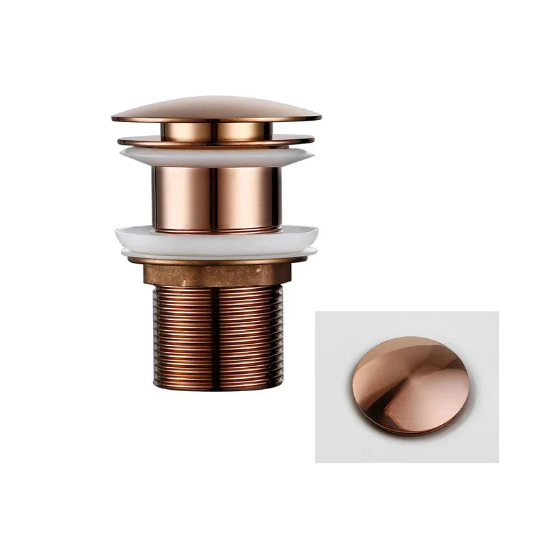 Pop Up Drain Button Sink Stopper Corrosion Resistant Bathroom Accessory For Kitchen Or Bath Modern Renovation 2026