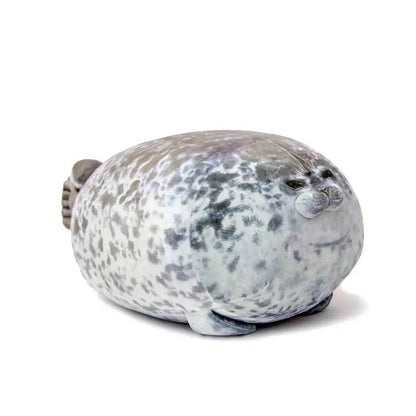 Angry Blob Seal Pillow 3D Plush Toy for Kids, 20CM Cute Sea Lion Gift