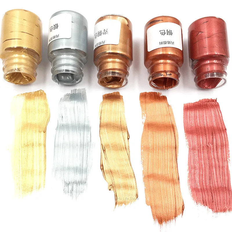 Acrylic Paint Metallic Waterproof Non Fading for Statuary and DIY Graffiti Crafts TikTok Viral 2026 Gift