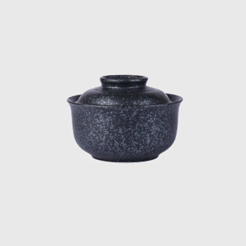 Ramen Bowl Large Ceramic With Lid Retro Fall 2025 Tableware
