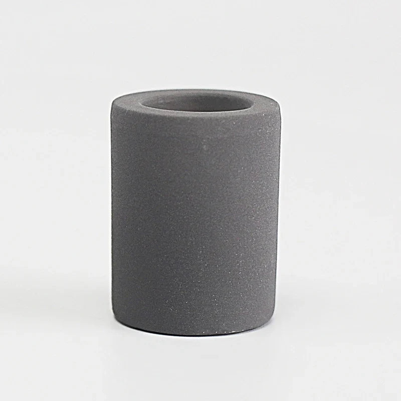 Portable Travel Toothbrush Holder Tool Set - Diatomaceous Earth, Moisture Absorption, Grey