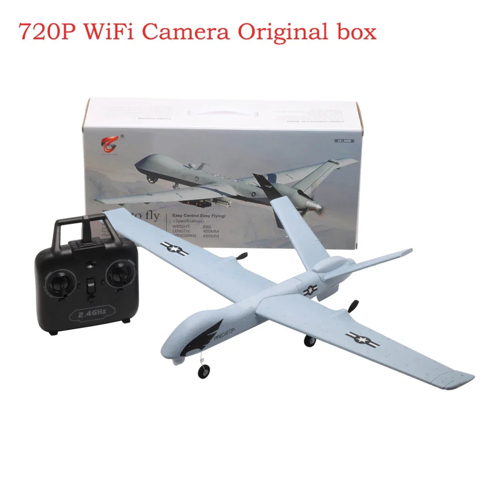 RC Plane Foam Glider 2.4GHz 2CH Remote Control Airplane Hand Launch Glider Fall 2025 Beginner Friendly
