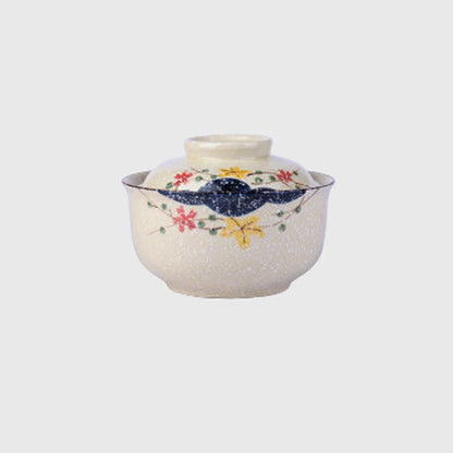 Ramen Bowl Large Ceramic With Lid Retro Fall 2025 Tableware