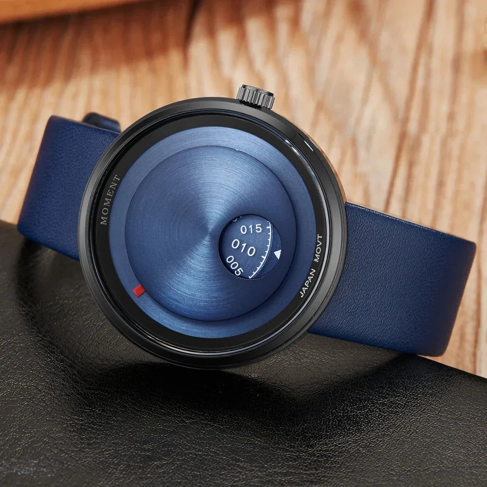 Quartz Watch Minimalist Leather Strap Couple Watch Set Fall 2025 Waterproof Japanese Movement Gift