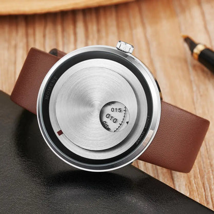 Quartz Watch Minimalist Leather Strap Couple Watch Set Fall 2025 Waterproof Japanese Movement Gift