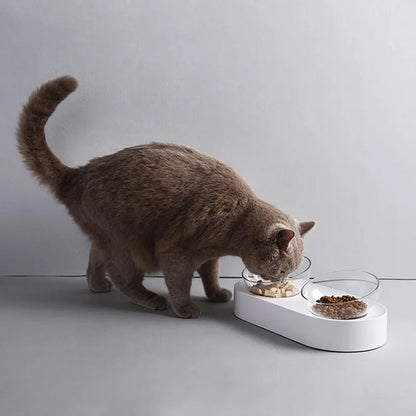 Pet Bowls Adjustable Double Feeder Station Home 2025 Anti Spill Easy Clean Feeding For Dogs And Cats