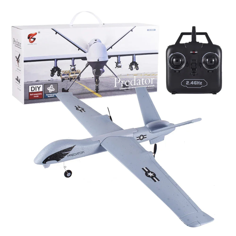 RC Plane Foam Glider 2.4GHz 2CH Remote Control Airplane Hand Launch Glider Fall 2025 Beginner Friendly