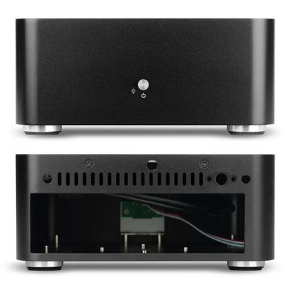 Mini ITX Case All Aluminum Chassis With Built In PSU