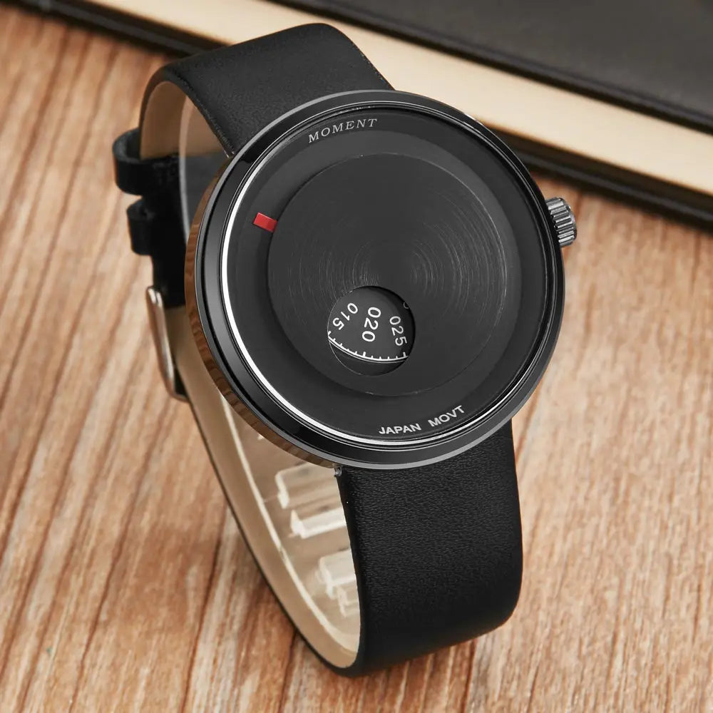 Quartz Watch Minimalist Leather Strap Couple Watch Set Fall 2025 Waterproof Japanese Movement Gift