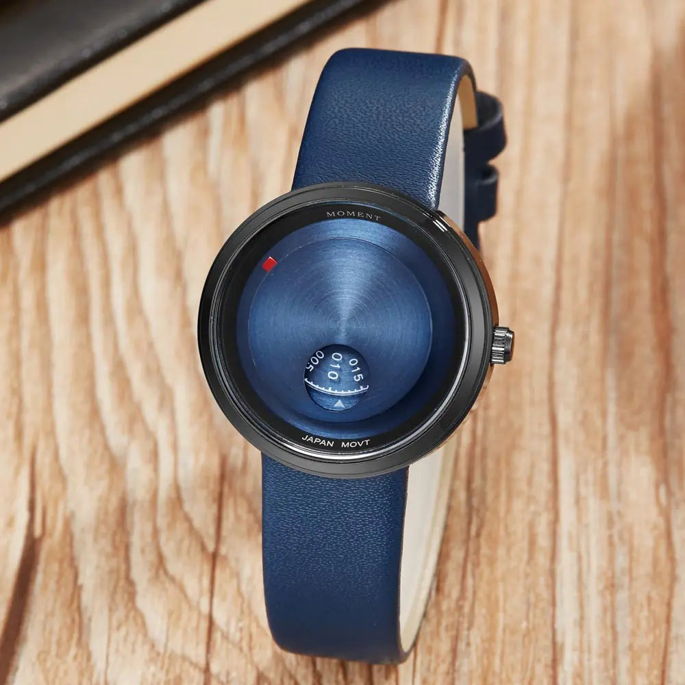 Quartz Watch Minimalist Leather Strap Couple Watch Set Fall 2025 Waterproof Japanese Movement Gift