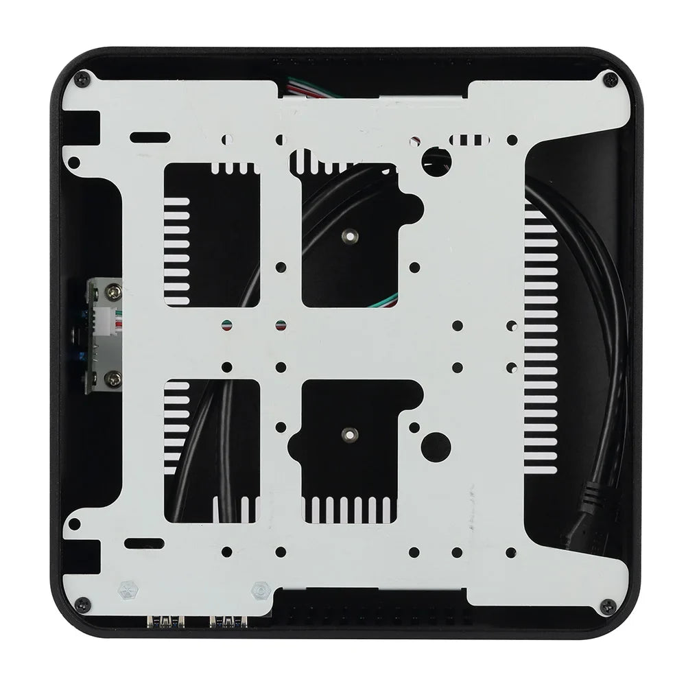 Mini ITX Case All Aluminum Chassis With Built In PSU