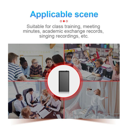 Voice Recorder Ultra Thin Mini Digital Dictaphone Compact