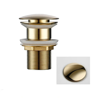 Pop Up Drain Button Sink Stopper Corrosion Resistant Bathroom Accessory For Kitchen Or Bath Modern Renovation 2026