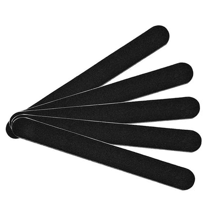 Nail Files 5 Piece Emery Board Set Back to School 2026 Sandpaper Nail File Kit DIY Manicure
