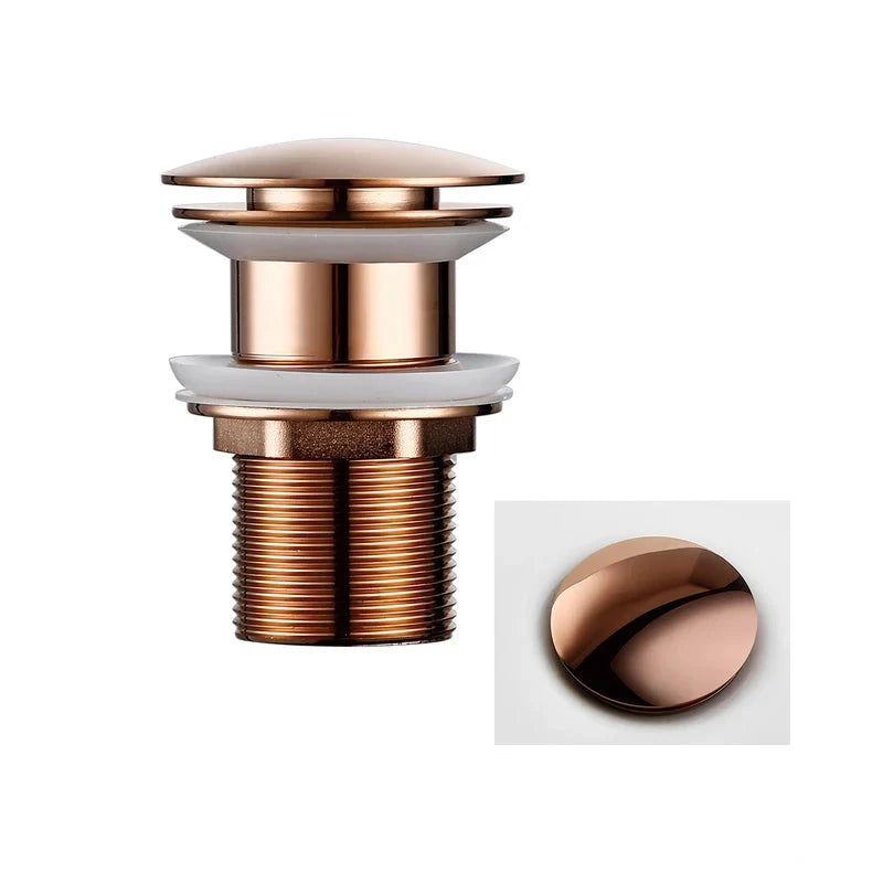 Pop Up Drain Button Sink Stopper Corrosion Resistant Bathroom Accessory For Kitchen Or Bath Modern Renovation 2026