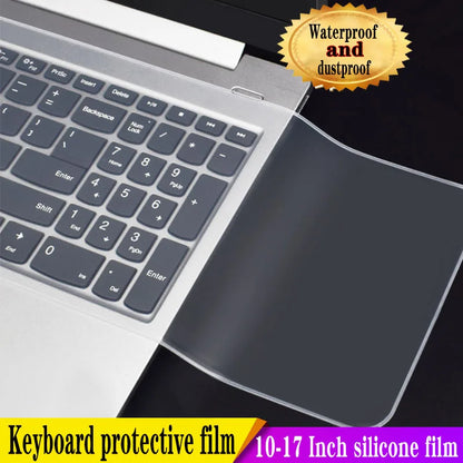 Waterproof Silicone Keyboard Cover Dustproof Protective Film for Laptops & Accessories