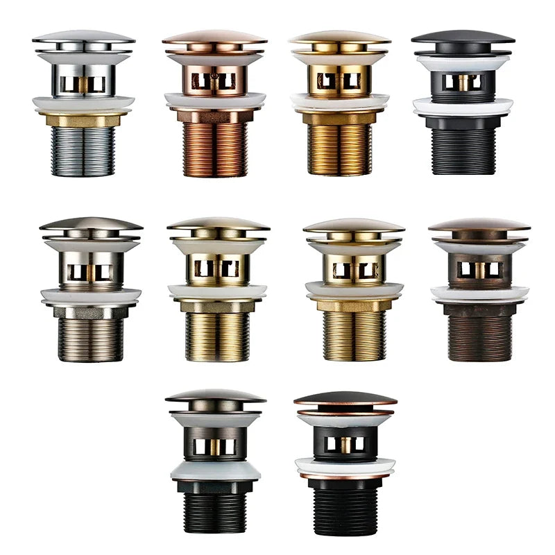 Pop Up Drain Button Sink Stopper Corrosion Resistant Bathroom Accessory For Kitchen Or Bath Modern Renovation 2026
