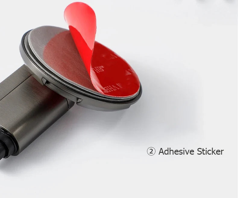 Magnetic Door Stopper Adjustable Heavy Duty No Drill