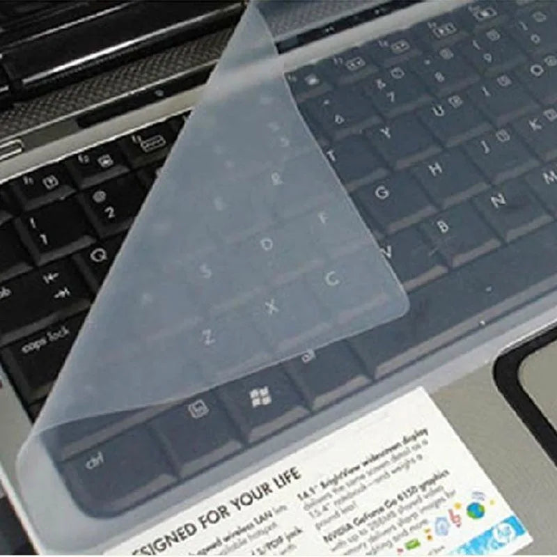 Waterproof Silicone Keyboard Cover Dustproof Protective Film for Laptops & Accessories