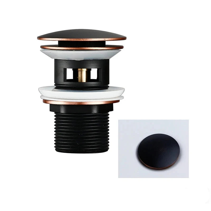 Pop Up Drain Button Sink Stopper Corrosion Resistant Bathroom Accessory For Kitchen Or Bath Modern Renovation 2026