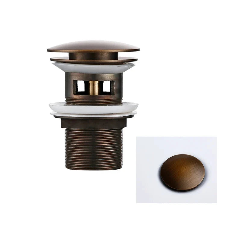 Pop Up Drain Button Sink Stopper Corrosion Resistant Bathroom Accessory For Kitchen Or Bath Modern Renovation 2026
