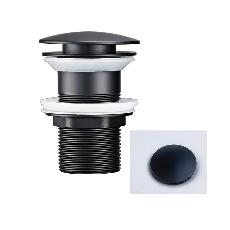 Pop Up Drain Button Sink Stopper Corrosion Resistant Bathroom Accessory For Kitchen Or Bath Modern Renovation 2026