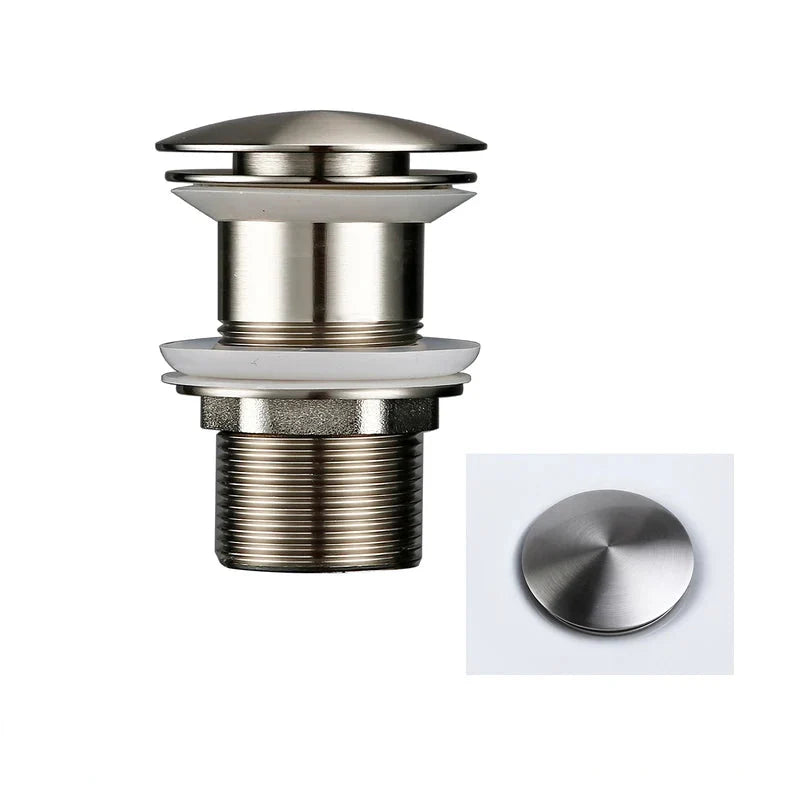 Pop Up Drain Button Sink Stopper Corrosion Resistant Bathroom Accessory For Kitchen Or Bath Modern Renovation 2026