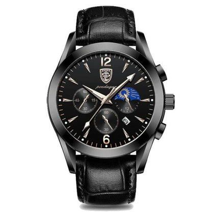 High-Quality men's analog watch – classic stainless steel design, waterproof, for all occasions