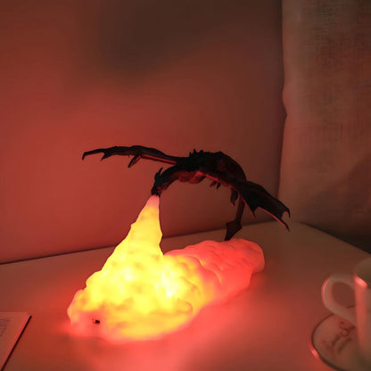 Flare Shack Dragon Lamp