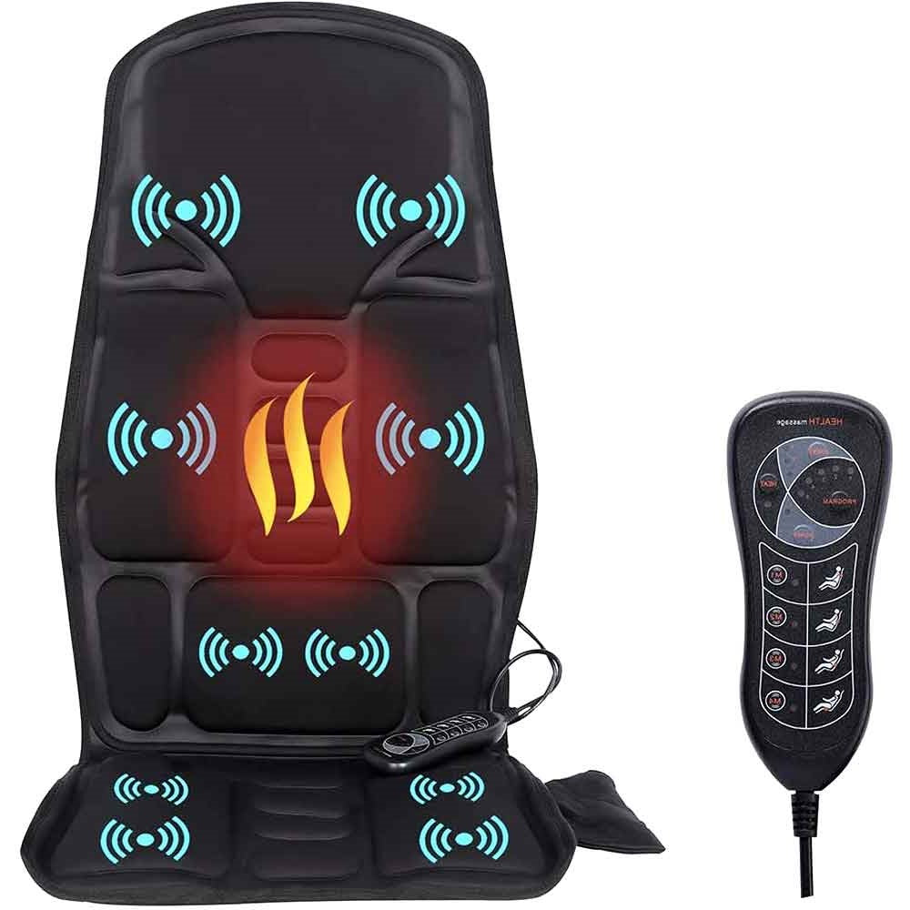 Massage Chair Pad With Heat And 8 Modes For Car Home