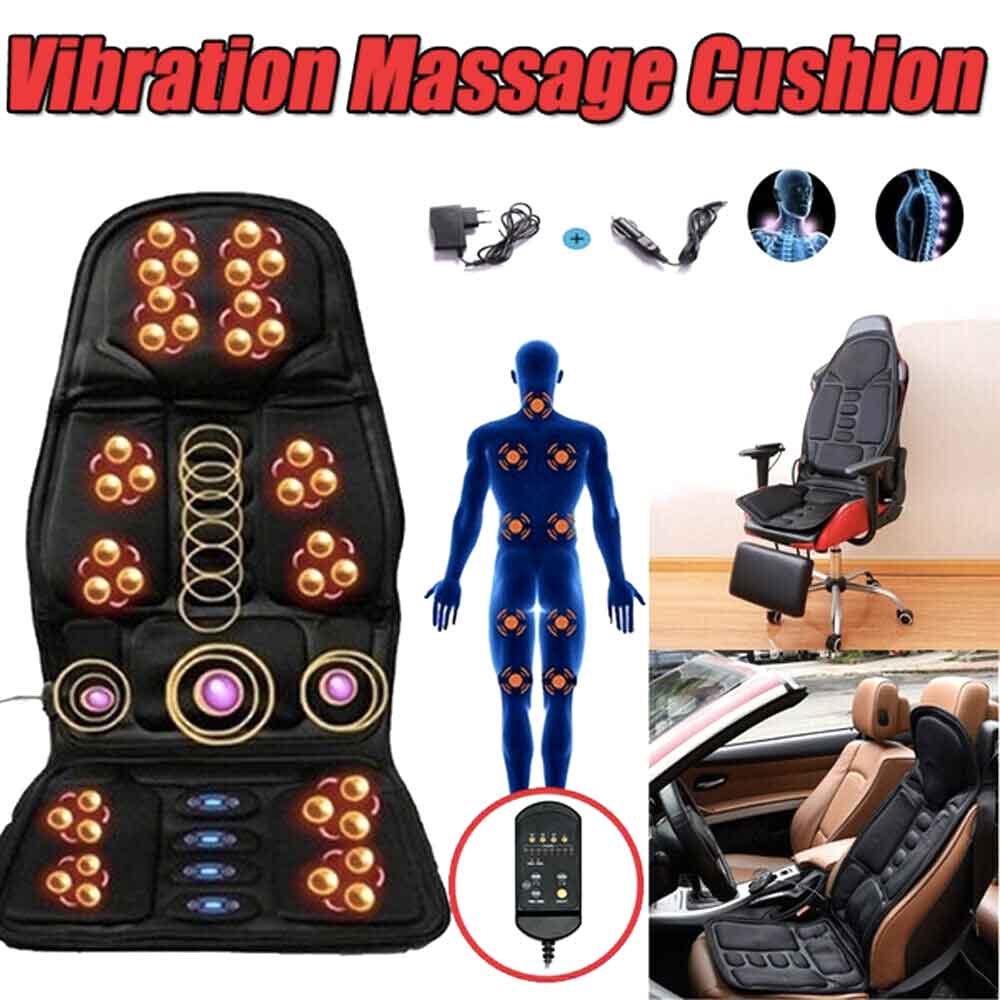Massage Chair Pad With Heat And 8 Modes For Car Home