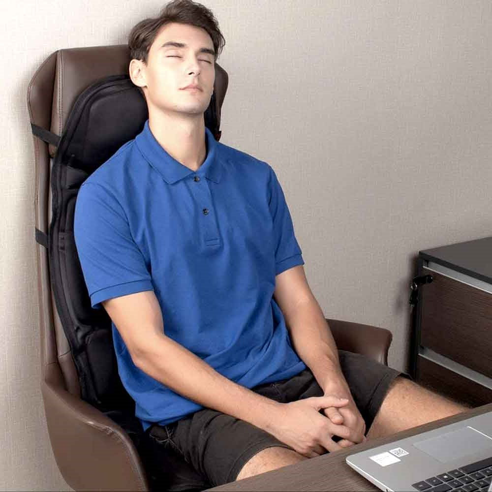 Massage Chair Pad With Heat And 8 Modes For Car Home