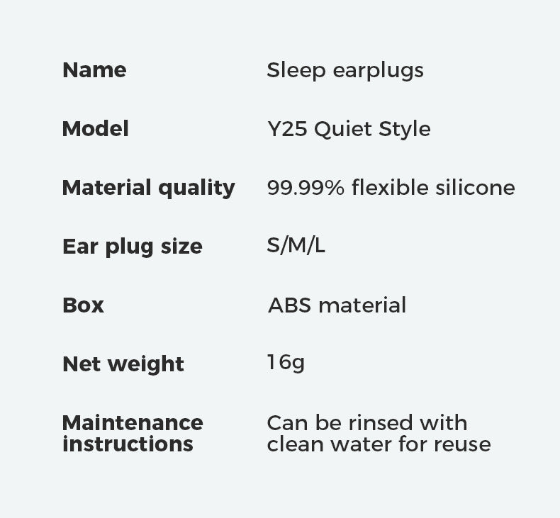 Silicone Ear Plugs For Sleep Soundproof Noise Reduction, Comfortable Sleep Aid Fall 2026 Gift