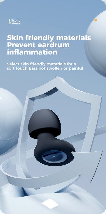 Silicone Ear Plugs For Sleep Soundproof Noise Reduction, Comfortable Sleep Aid Fall 2026 Gift
